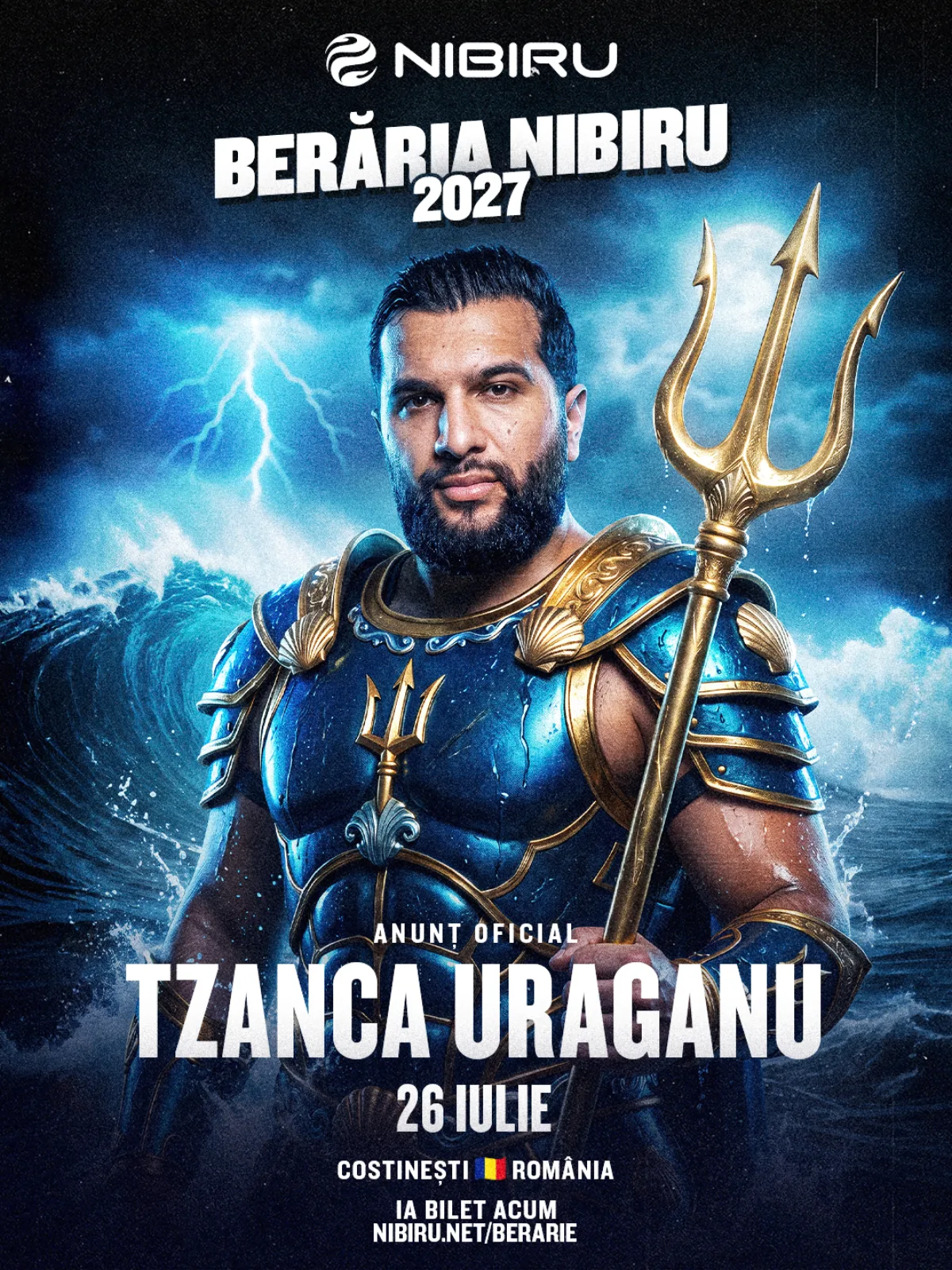 Tzancă Uraganu @ Berăria Nibiru (26 iulie 2027)